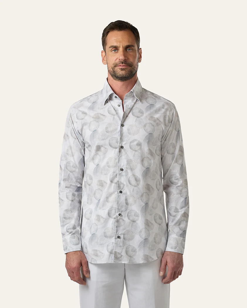 Shadow Circle Cotton Shirt - Image 3