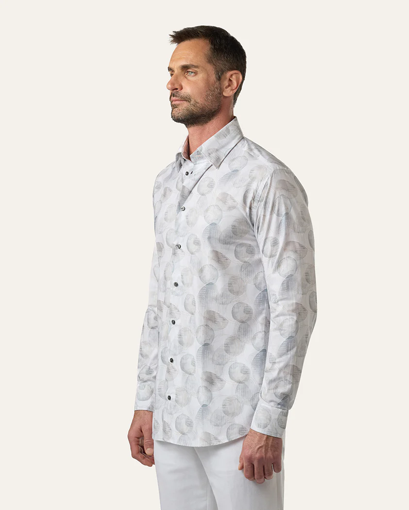 Shadow Circle Cotton Shirt - Image 4
