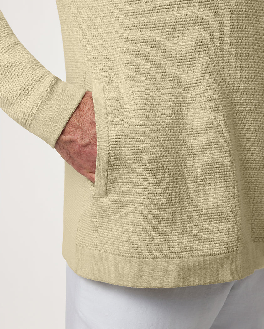 Textured Slip-Knit Wool Hoodie - Image 6