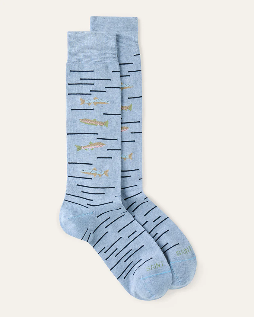 Something Fishy Cotton Sock
