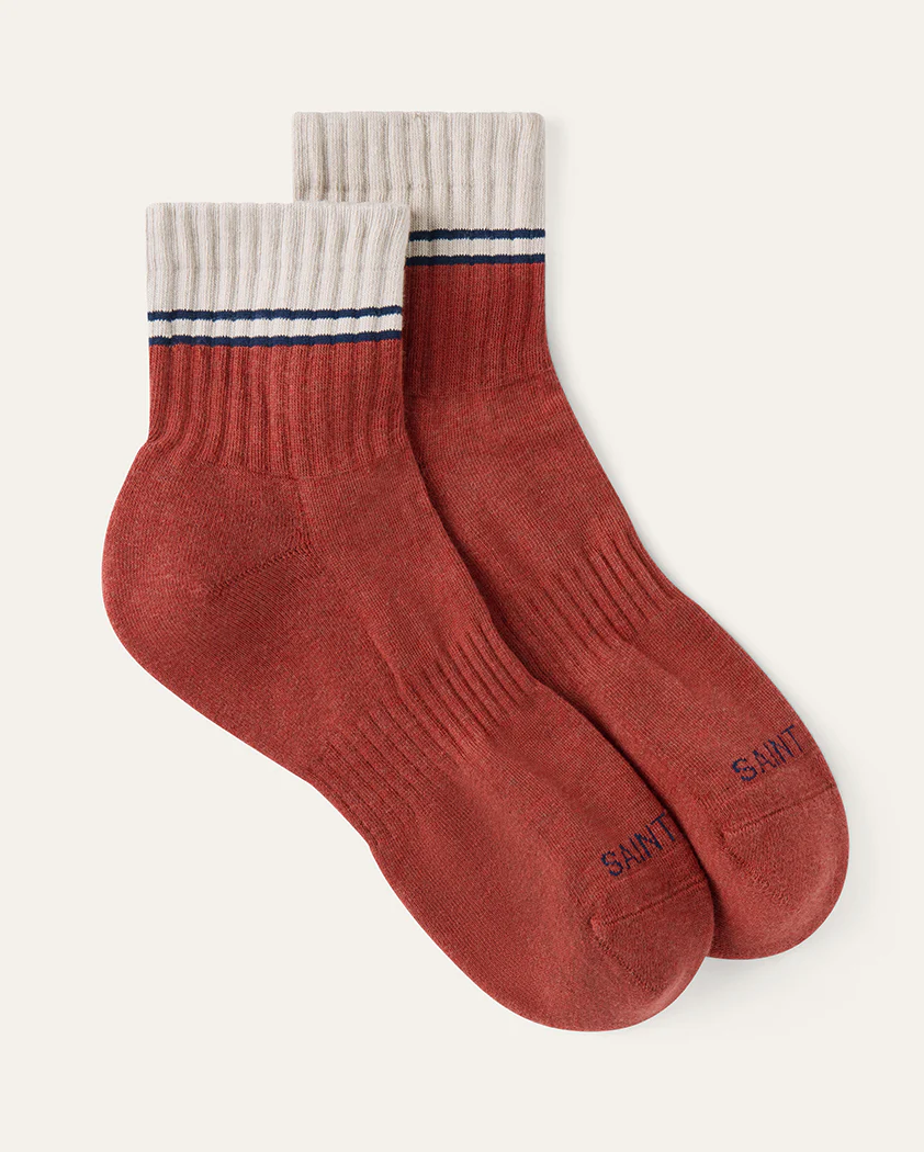 Stripe Performance Cotton Sock