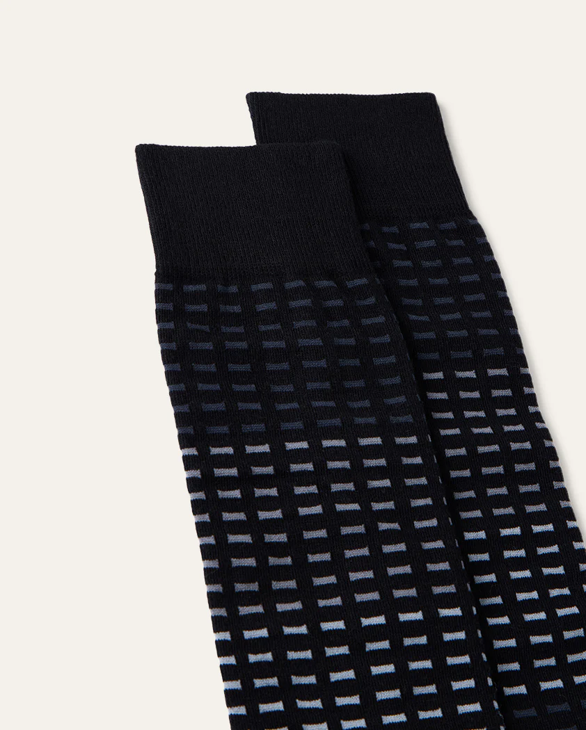 Striped Bars Cotton Sock - Image 3