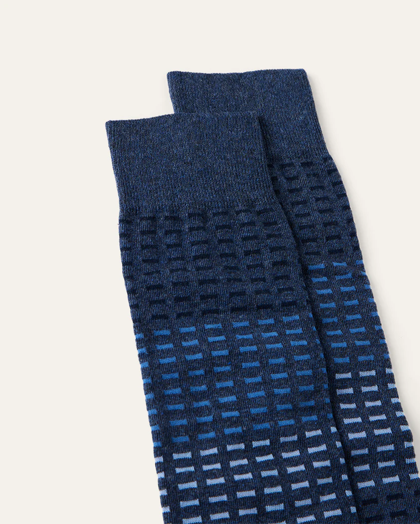 Striped Bars Cotton Sock - Image 4