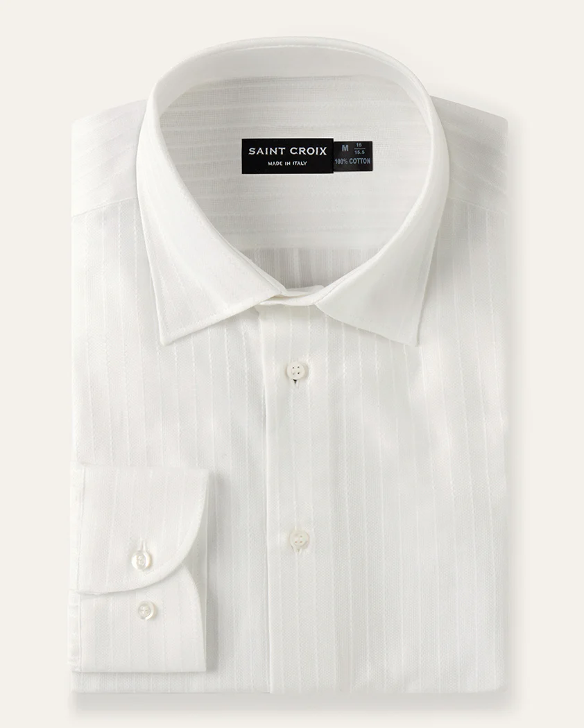 Wavy Stripe Cotton Shirt - Image 7